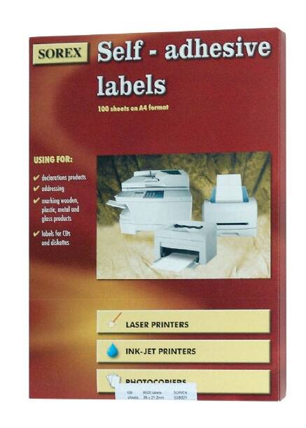 ETIKETE KOMPJ.A4 REFUZA 50X36 1000/1 SOR.