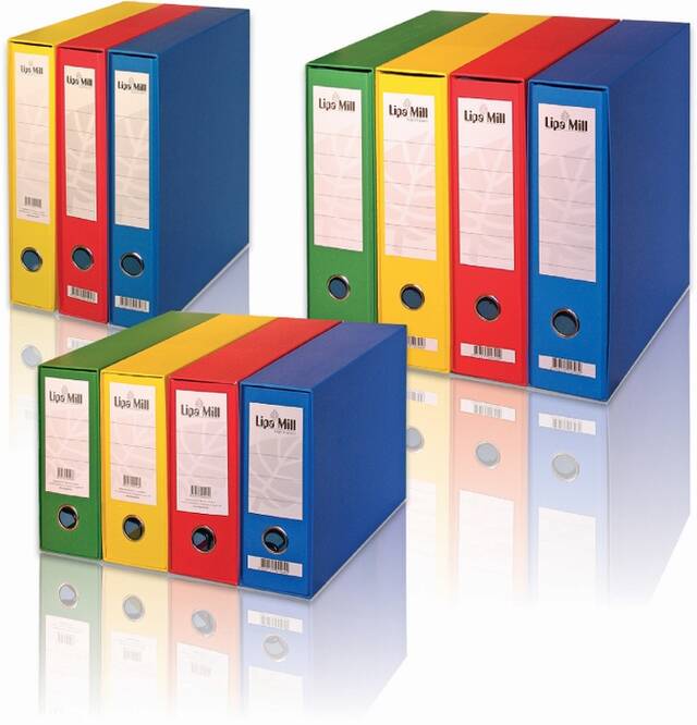 REGISTRATOR A4 USKI ŽUTI 02401 LIPA MILL