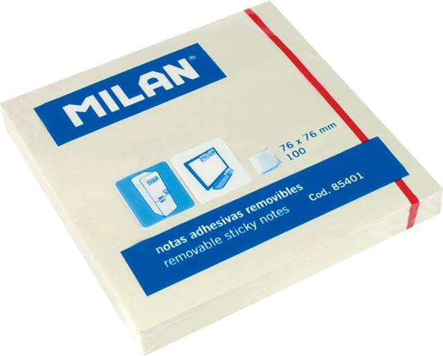 BLOK POST-IT 76X76 100L 85401 MILAN