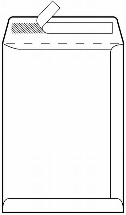 KUVERTA VREĆICA B4 STRIP BIJELA 250X353 1000/1 MO0746 YEN
