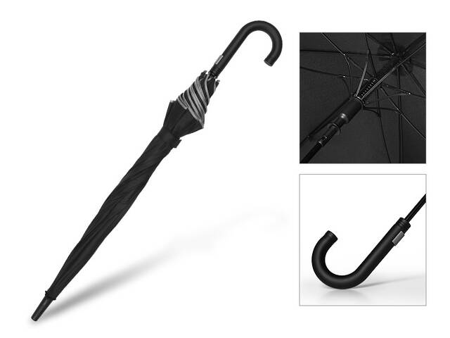 Kišobran BLACK LINE 8 panela