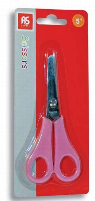 BLISTER ŠKARE ŠKOLSKE 12,5CM AS1182 AS SCHOOL