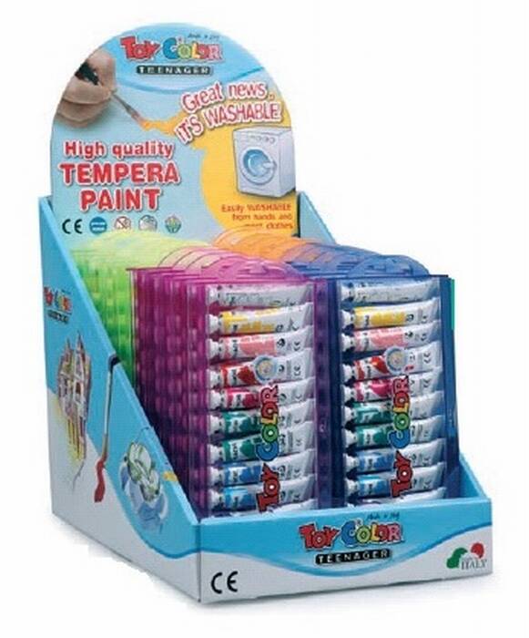 BOJICE TEMPERE 12/1 7,5ML MET.TUBA (DISPLAY 20/1) 876 TOY COLOR