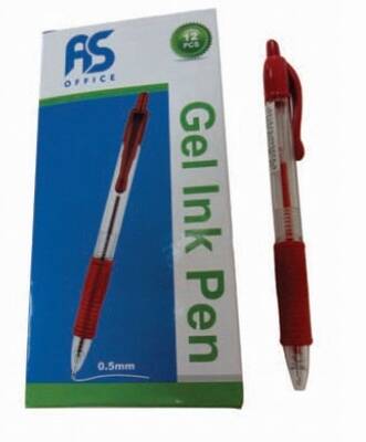 OLOVKA KEM. GEL CRVENA 0,5MM AS936984C-R AS OFFICE