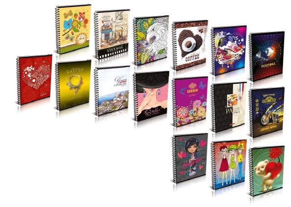 BILJEŽNICA A4 80L DIKTO SPIRALNA TVRDI UVEZ OPT.