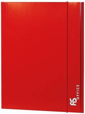 FASCIKLA S GUMOM PLASTIFICIRANA CRVENA AS OFFICE