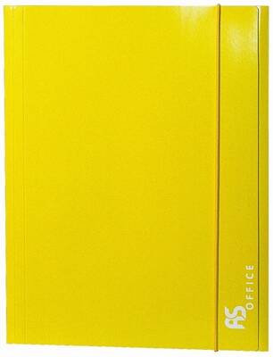 FASCIKLA S GUMOM ŽUTA 25026 AS OFFICE