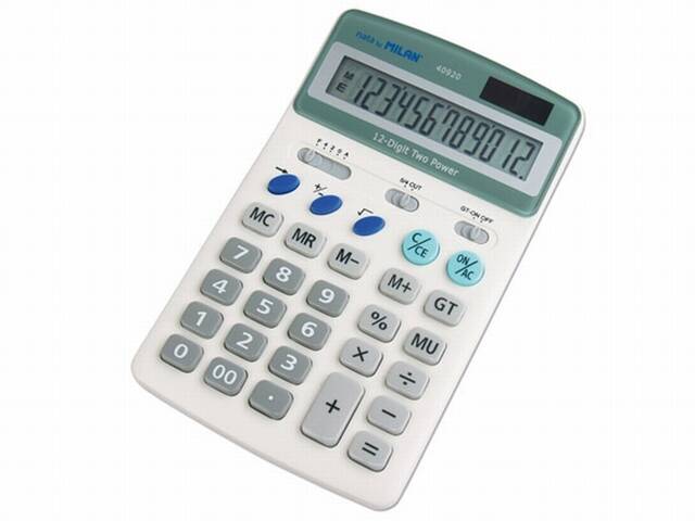 KALKULATOR STOLNI 12 ZNAMENKI 40920BL MILAN