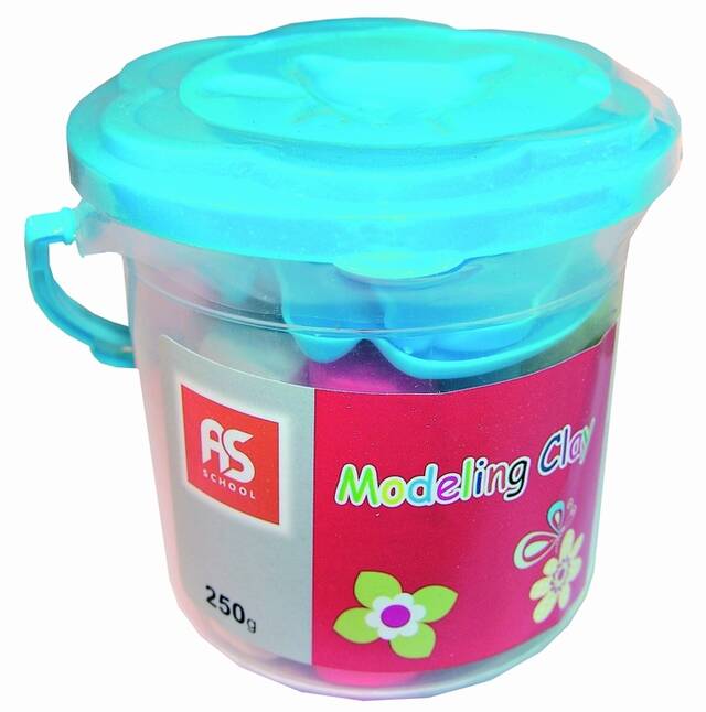 PLASTELIN U KANTICI 250GR 12/1 AS922390 AS SCHOOL
