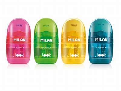 ŠILJILO+GUMICA U KAPSULI 'LOOK' 4712116 MILAN