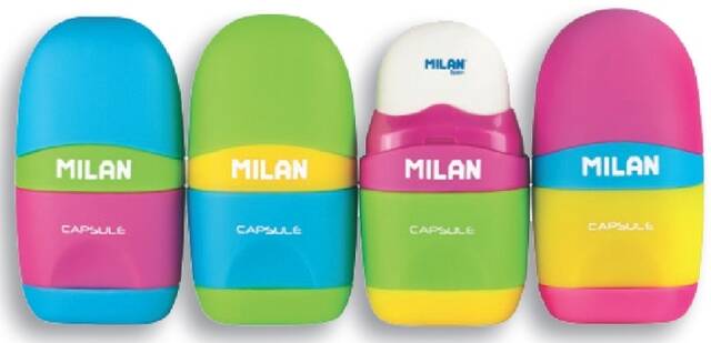 ŠILJILO+GUMICA U KAPSULI ''CAPSULE MIX'' 4701236 MILAN