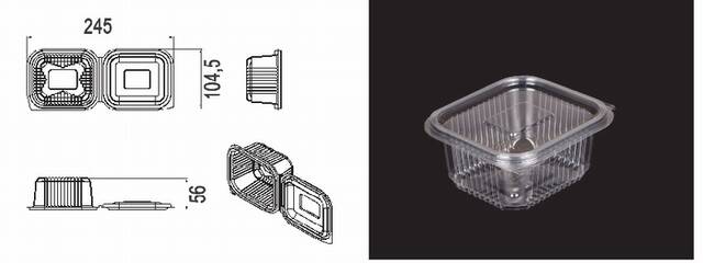 PET POSUDA 122*117*62 1000/1 L-103 375 GR FIMA