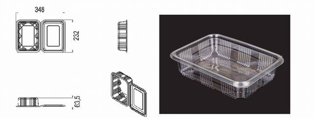 PET POSUDA 175*233*58 300/1 L-115  1500 GR FIMA