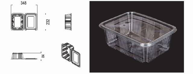 PET POSUDA 175*233*88 MM 300/1 L-120 2000 GR FIMA