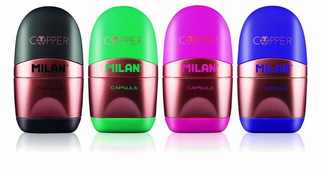 ŠILJILO+GUMICA 4717112 COPPER CASPSULE MILAN