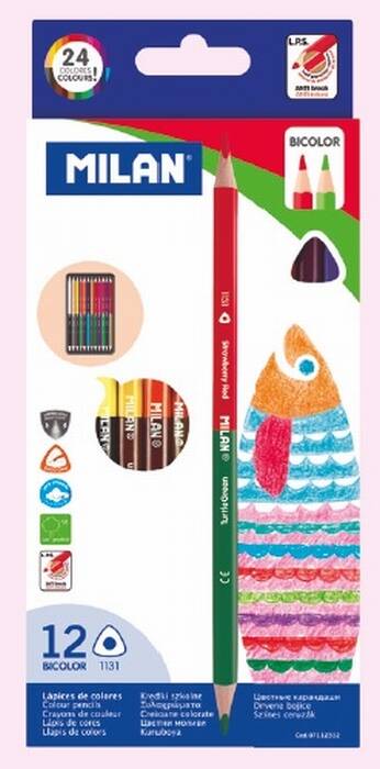 BOJICE SUHE 12/1 BIKOLOR 07112312 MILAN