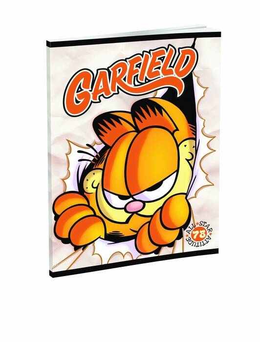 BILJEŽNICA A4 52 LISTA KARO GARFIELD