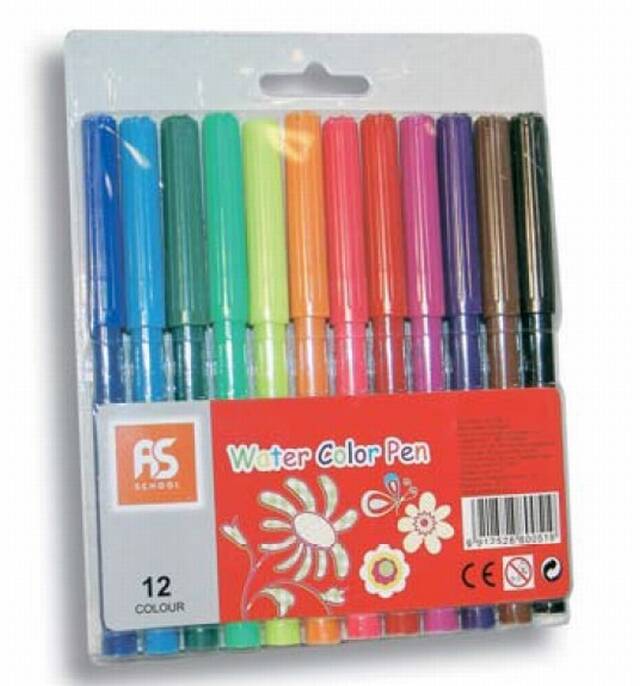 FLOMASTERI 12/1 AS1706-12 AS SCHOOL