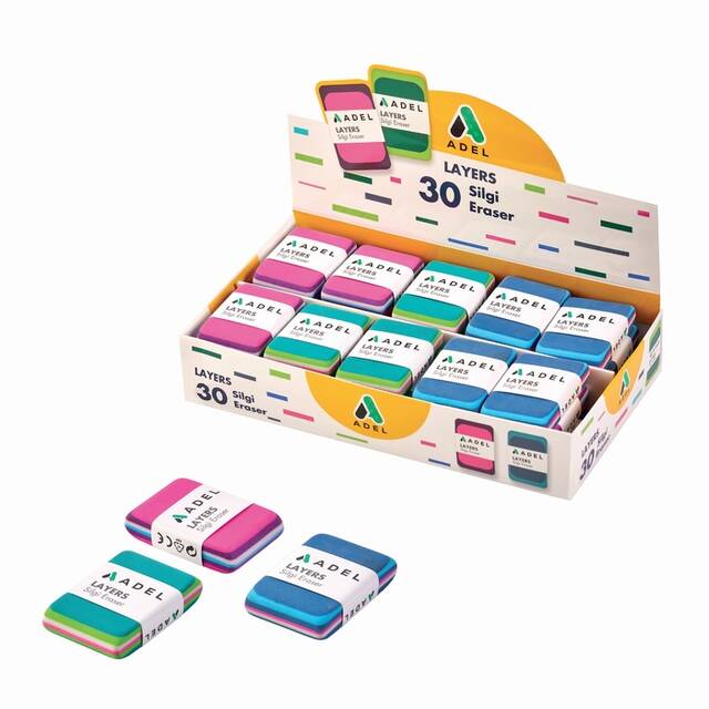 GUMICA ZA BRISANJE SLOJEVITA 30/1 2270000005 ADEL