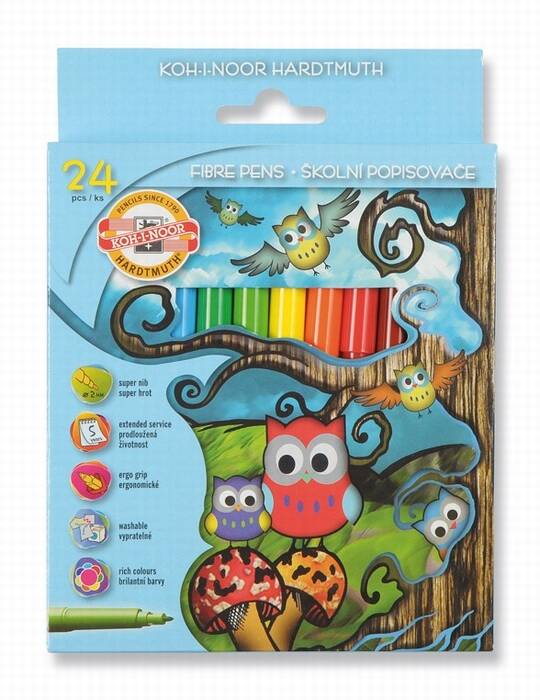 FLOMASTERI 24/1 771012BD02KS KOHINOR