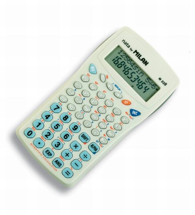 KALKULATOR ZNANSTVENI 228 FUNKCIJA 159005BL MILAN