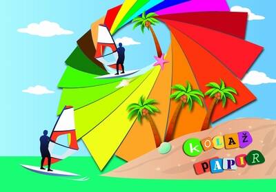 KOLAŽ PAPIR A4 SAMOLJEPLJIVI