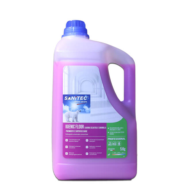 IGIENIC FLOOR LAVANDA&CAMOMILLA ZA ČIŠĆ.PODOVA 5 KG SANITEC