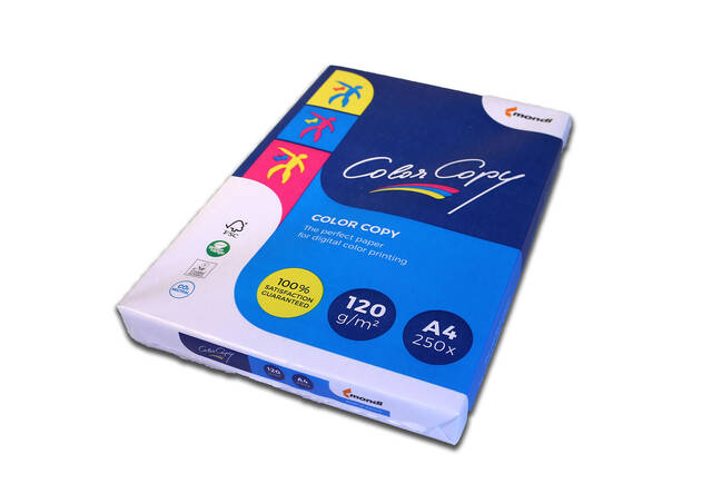 PAPIR CC.A4 120 GR 250/1 COLOR COPY ZA KOP.U BOJI  