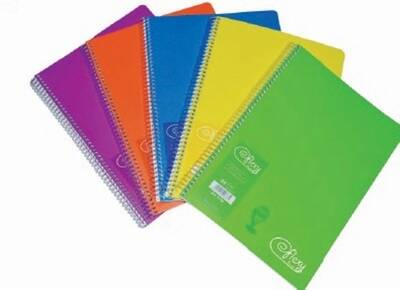 BILJEŽNICA SPIRALNA PVC A5 DIKTO 80 L 80GR PAPIR 1741 SIAM