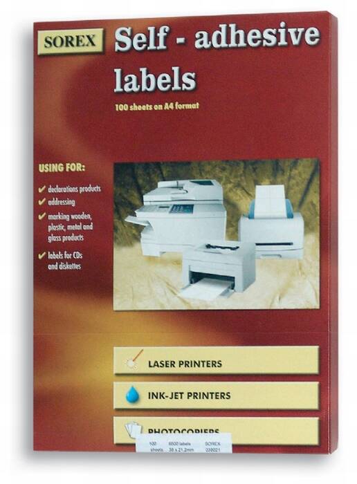 ETIKETE KOMPJ.A4 105X48 (105048) SOR.