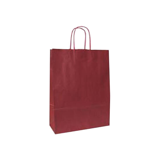 Vrećica papirna CLASIC bordo 23x10x32cm