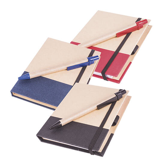 Notes A6 eko sa stikerima i kemijskom olovkom