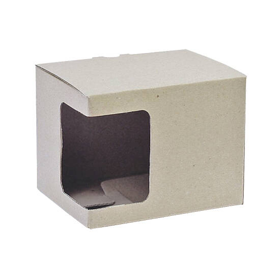 Kutija za šalice - boja natural