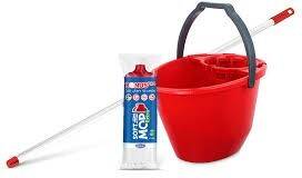 MOP SET XL (KANTA 11L SA CIJEDILOM+MOP PAMUČNI+DRŠKA 120CM)BONUS  BNS/B181