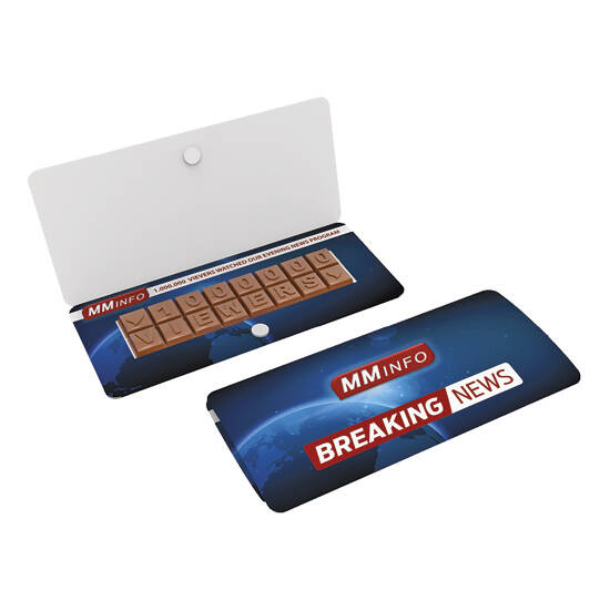 Čokolada s porukom, 2 reda u kuverti 0602/0602S 