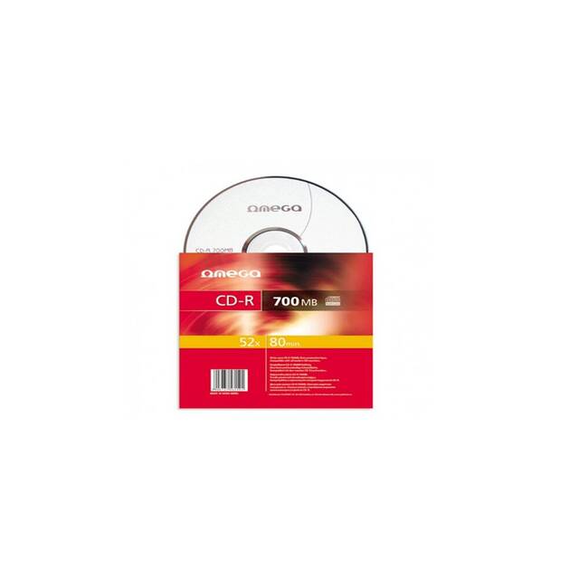 CD-R 700MB 52X SAFE PACK 1/1 56159 OMEGA, 56349 FREESTYLE