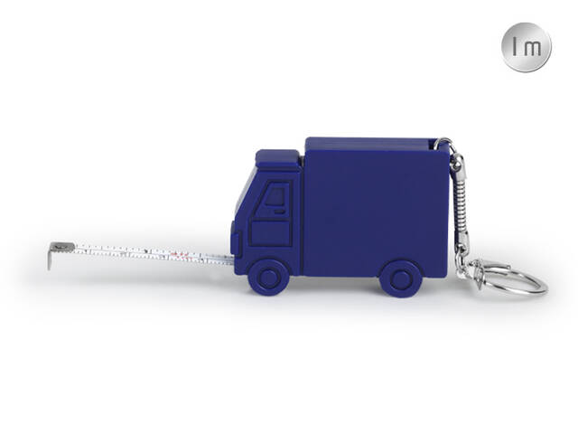 Plastični privjesak za ključeve - metar HUGO